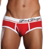 Piss & Vinegar Candy Red Low Rise Brief